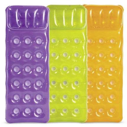 Matelas pneumatique Intex 18 poches - Orange