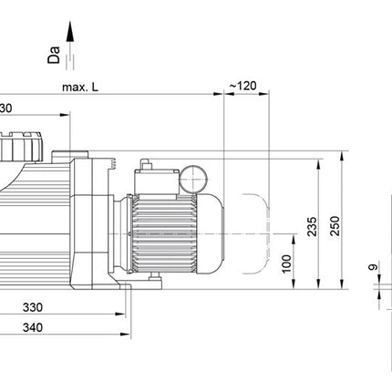 Pompe de piscine Badu Prime Eco VS