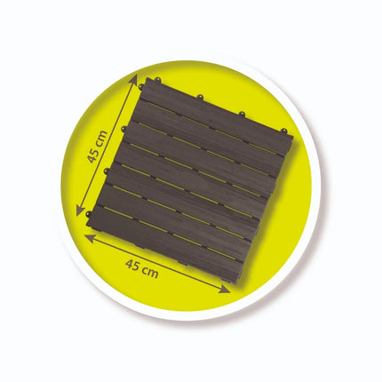 Set d'assiettes de sol Smoby (6 pièces de 45 x 45 cm)