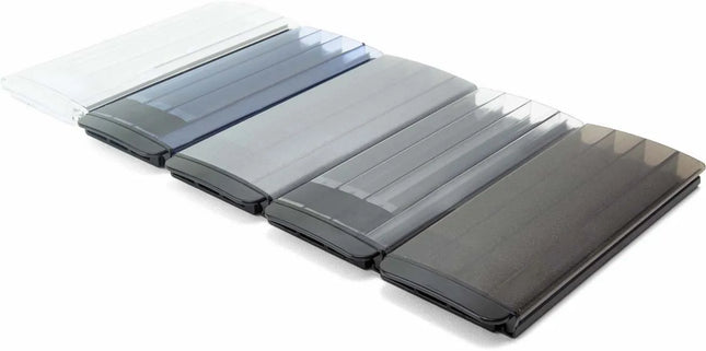 Lames de piscine solaire en polycarbonate AQS - au m2 - Bleu
