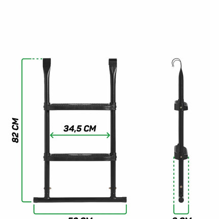 Salta trampoline trap M voor framehoogte van 65 - 77 cm
