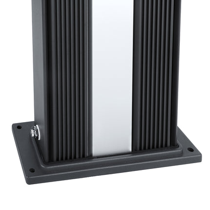 Douche Hybride Dada Droite 40L Couleur Anthracite / Aluminium Brossé