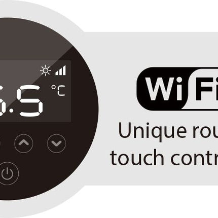 AquaForte Herr Wärmepumpe für Schwimmbad Silence Full Inverter - 21 kW