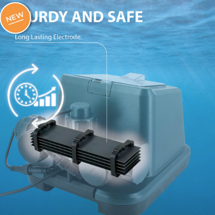 Gre - Système d'électrolyse au sel pour piscines hors sol jusqu'à 50 m³