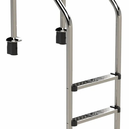 IDEAL Standaard RVS zwembadtrap 3 treden - AISI 304