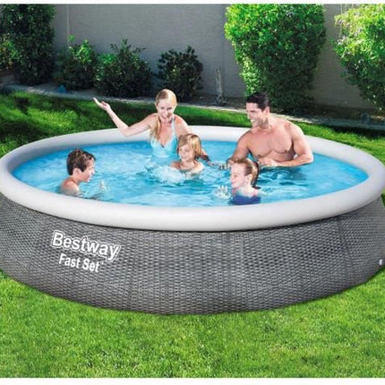 Bestway Fast Set Set Rond Rotin Ø396cm x 84cm