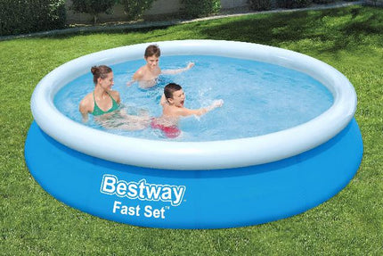 Piscine à réglage rapide Bestway avec pompe de filtration Ø366cm x 76cm)