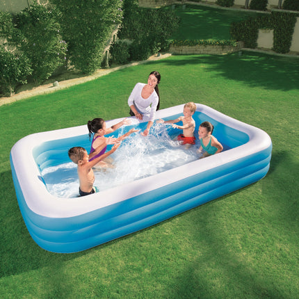 Piscine familiale gonflable Bestway Deluxe - 305 cm x 183 cm x 56 cm