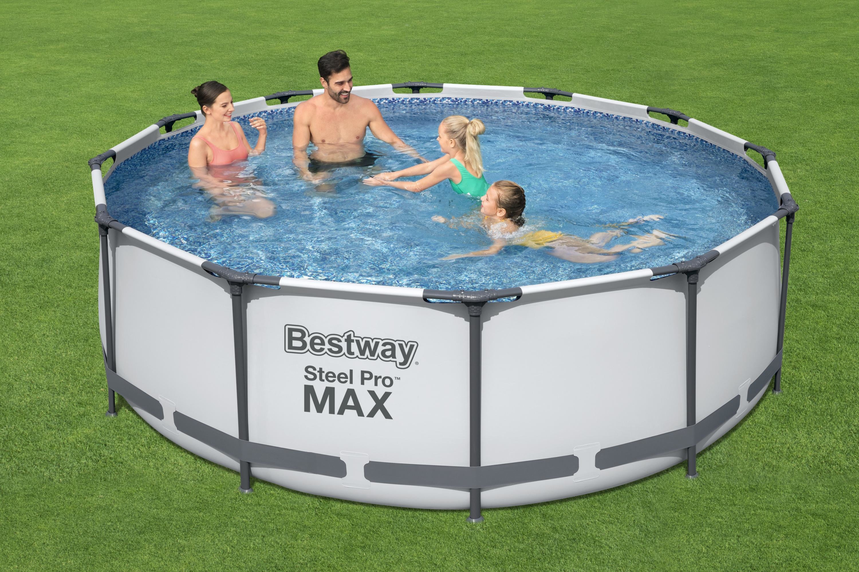 Spaans bevestig alstublieft Gezondheid Bestway Steel Pro Max Zwembad Ø366cm x 100cm – Azzura Pool