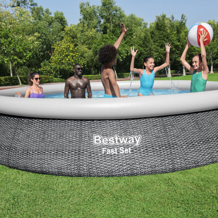 Piscine hors sol Bestway Fast Set ronde Ø457x84cm