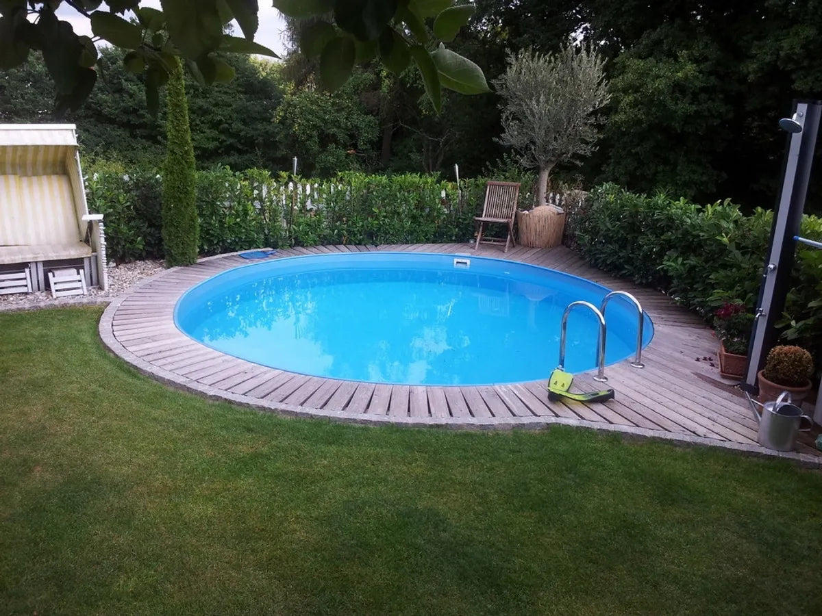 Zakje Spektakel hoe W'eau Ibiza Metalen zwembad Ø400cm x 150cm – Azzura Pool