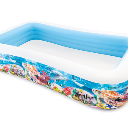 Piscine Intex 3 anneaux gonflable 305 cm x 183 cm x 56 cm