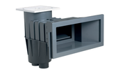Hayward skimmer brede mond  voor folie/liner - Donkergrijs