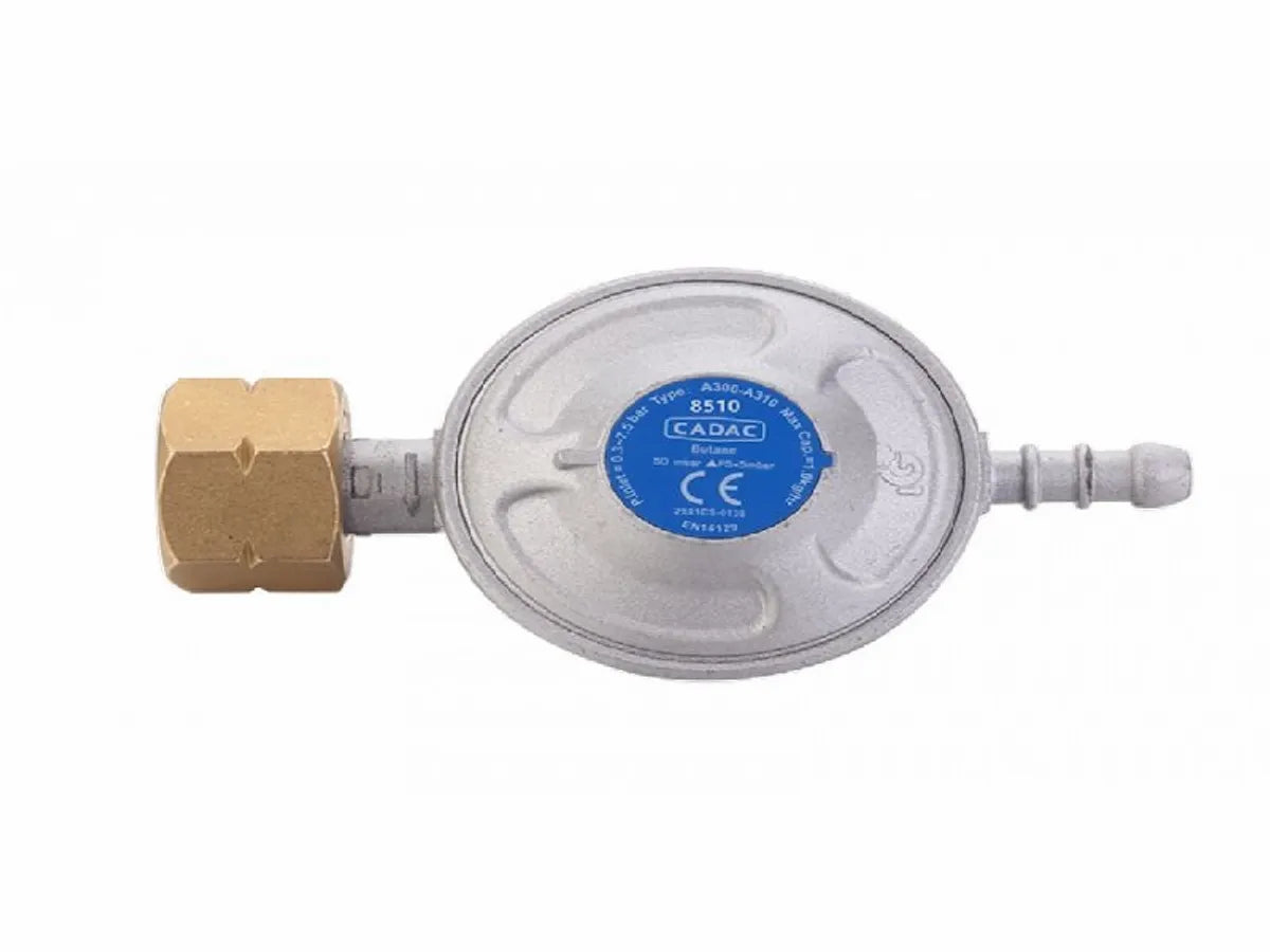 CADAC Universal-Gasdruckregler – Für Universal-Gasflaschen – Mit 85 cm Gasschlauch