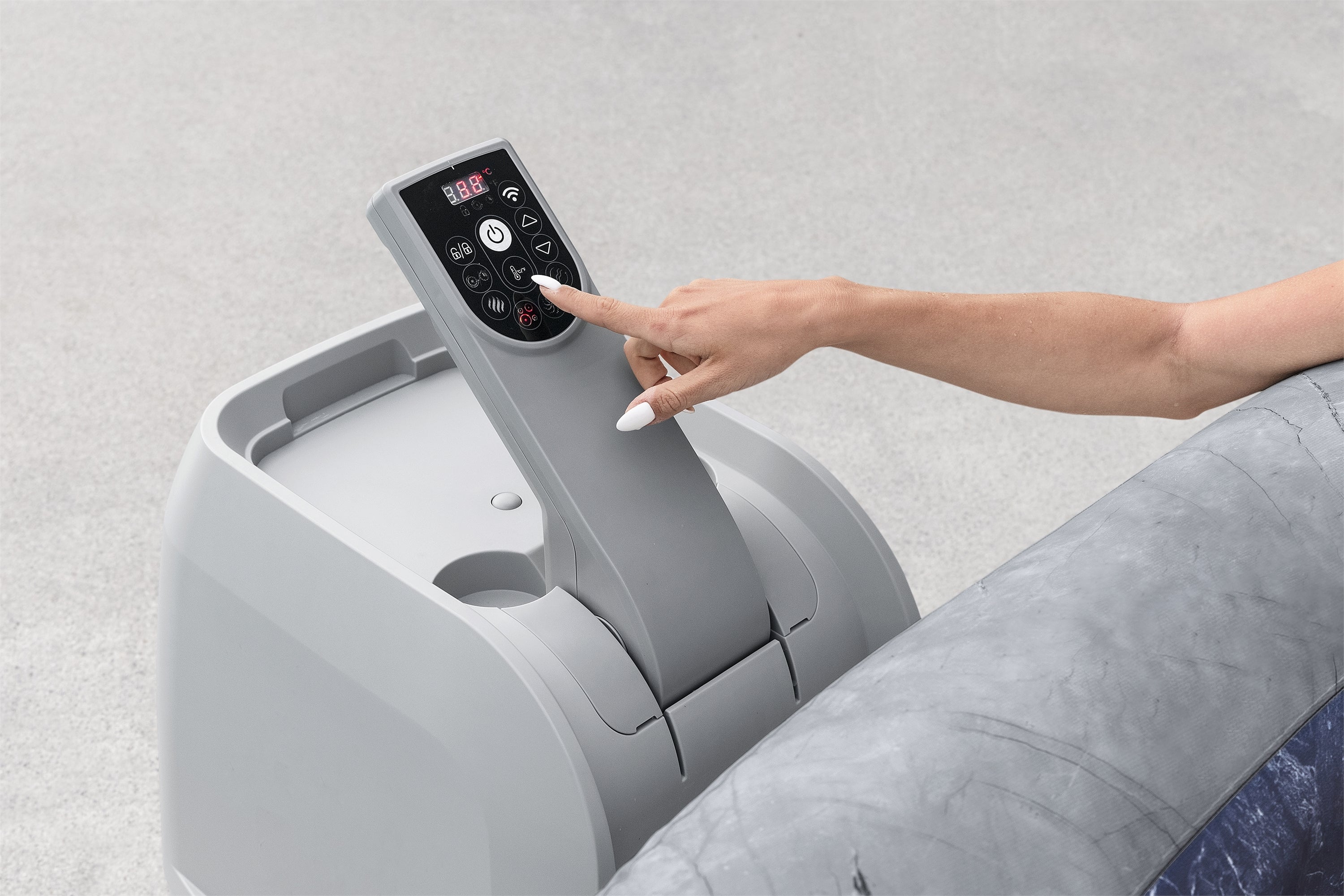 Lay-Z Spa San Francisco EnergySense Hydrojet Pro Aufblasbarer Whirlpool – 7 Personen