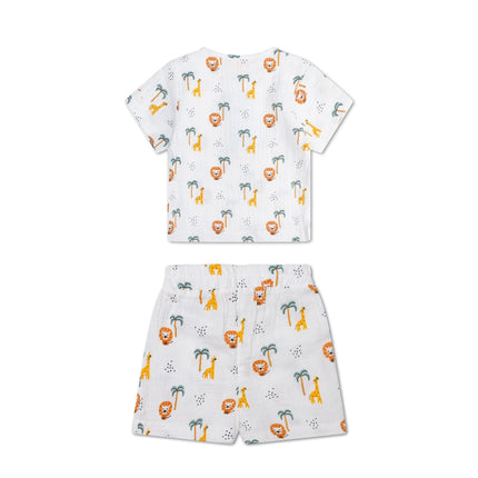 Swim Essentials - Jungle | Meerkleurig Jongens Set Strand - Muslin