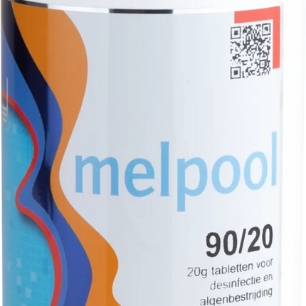 Melpool compresse piccole di cloro 20 grammi 1 kg