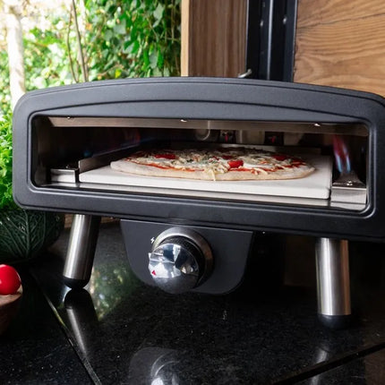 Horno de pizza para exterior a gas BASTE - acero inoxidable