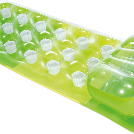 Colchón inflable Intex de 18 bolsillos - Verde