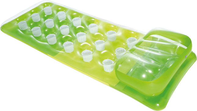 Colchón inflable Intex de 18 bolsillos - Verde