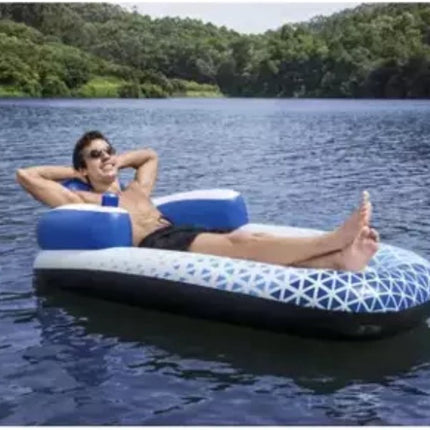 Colchón de aire para piscina Bestway - Indigo Wave Lounge