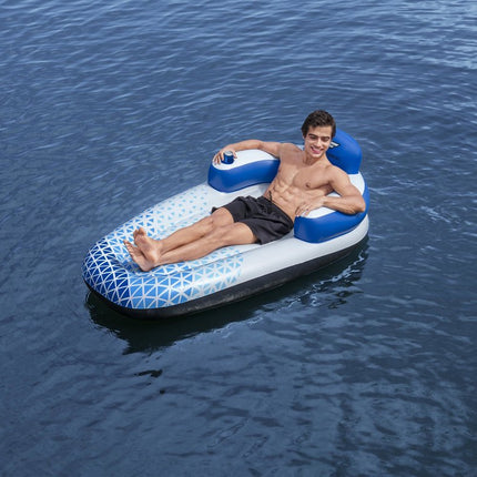 Colchón de aire para piscina Bestway - Indigo Wave Lounge