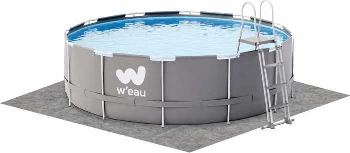 Bodemvilt voor zwembad 100g/m2 - 730cm x 360cm