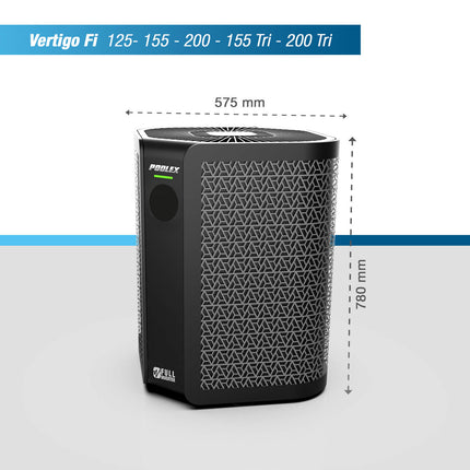 Poolex Vertigo Fi  Verticale Warmtepomp, 5.5 kW