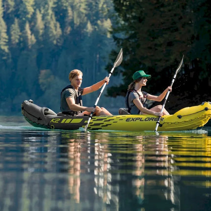 Kayak inflable Intex Explorer K2 para 2 personas