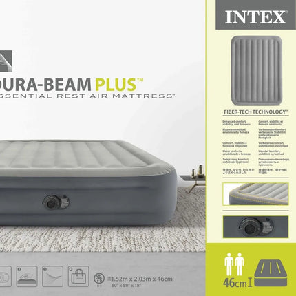 Matelas pneumatique Intex Essential Rest - Queen size (152 cm)