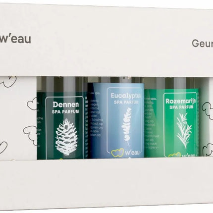 Pacchetto fragranza W'eau spa rinfrescante - 3 x 100 ml