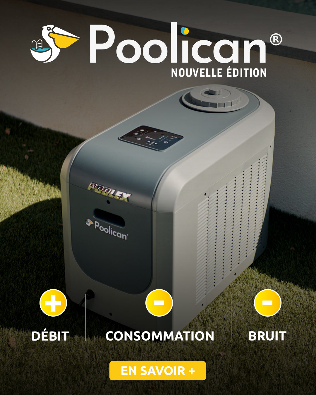 Poolican solution 4 en 1 pour les piscines jusqu'à 25m³