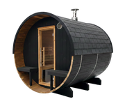 Holl's Onyxia Barrel Thermohout Sauna – Luxe buitensauna voor 6 personen