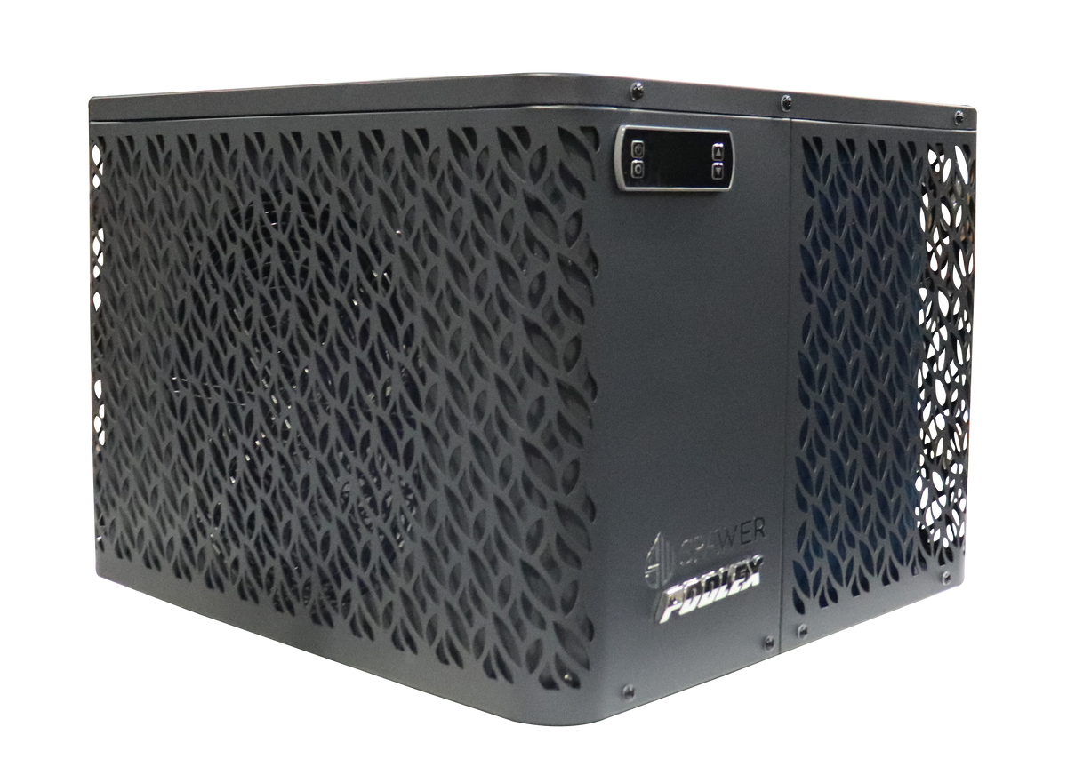 Poolex Spawer O’SPA Flow spa warmtepomp 3 kW met geïntegreerde circulatiepomp
