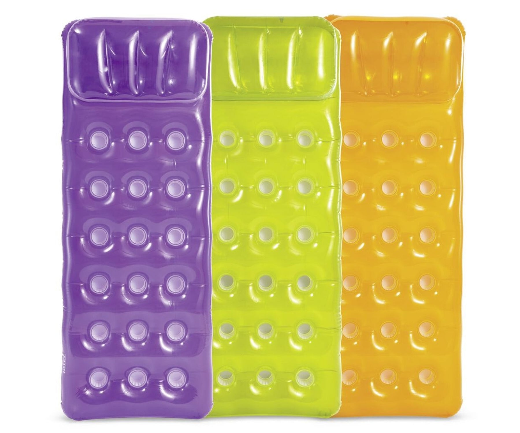 18 Pocket Intex luchtbed - Paars - Azzura Pool