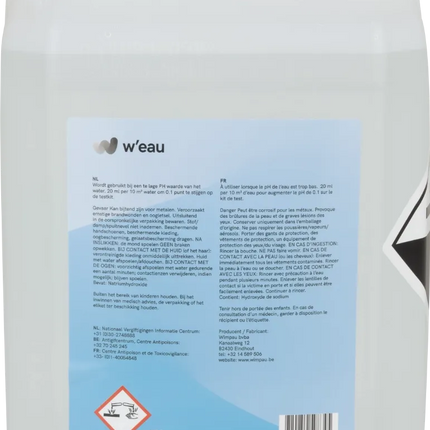 W'eau liquid pH plus - 5 Liter