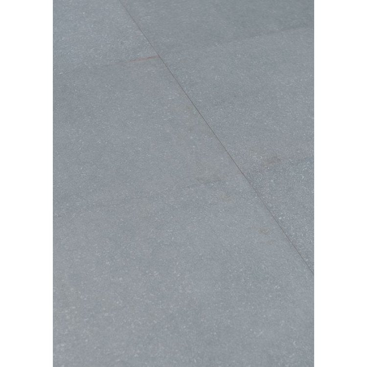 Carrelage de terrasse gris clair Bluestone en céramique 60x60x2 cm 