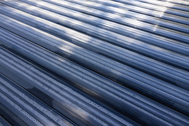 PCS serie-A: Solar Blue Lamellen – Premium Zwembadafdekking per m²