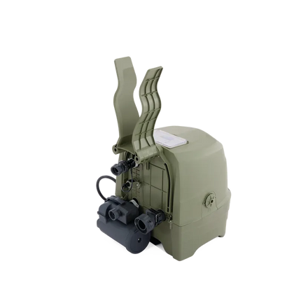 Intex Pure Spa Bubble Massage Olive Green – 6‑persoons