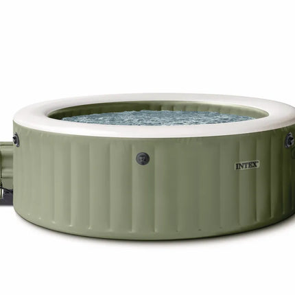 Intex Pure Spa Bubble Massage Olive Green – 6‑persoons