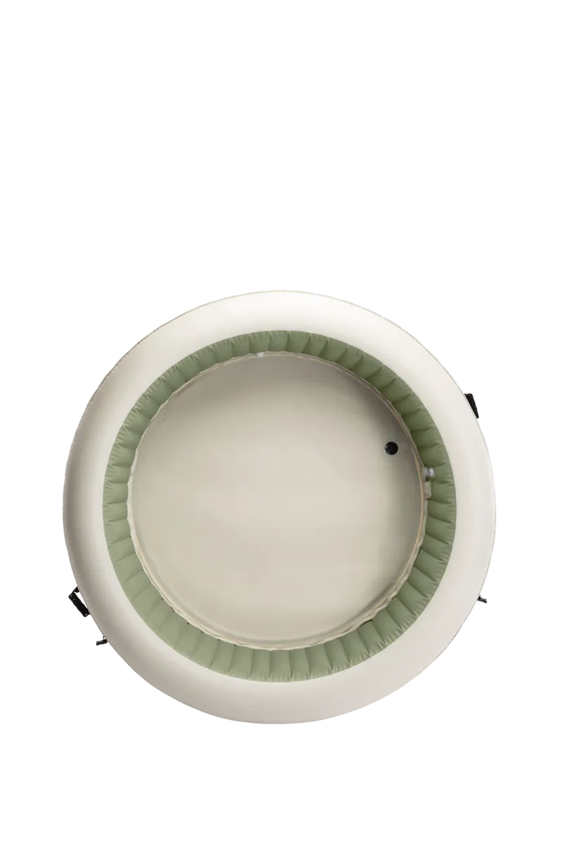 Intex Pure Spa Bubble Massage Olive Green – 4‑persoons