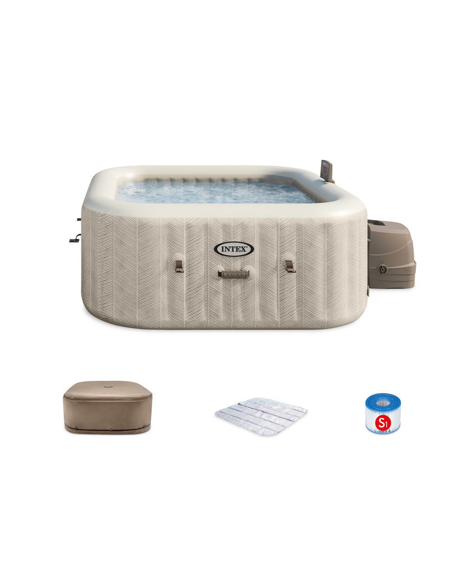 Spa gonflable PureSpa Chevron Deluxe - 4 personnes