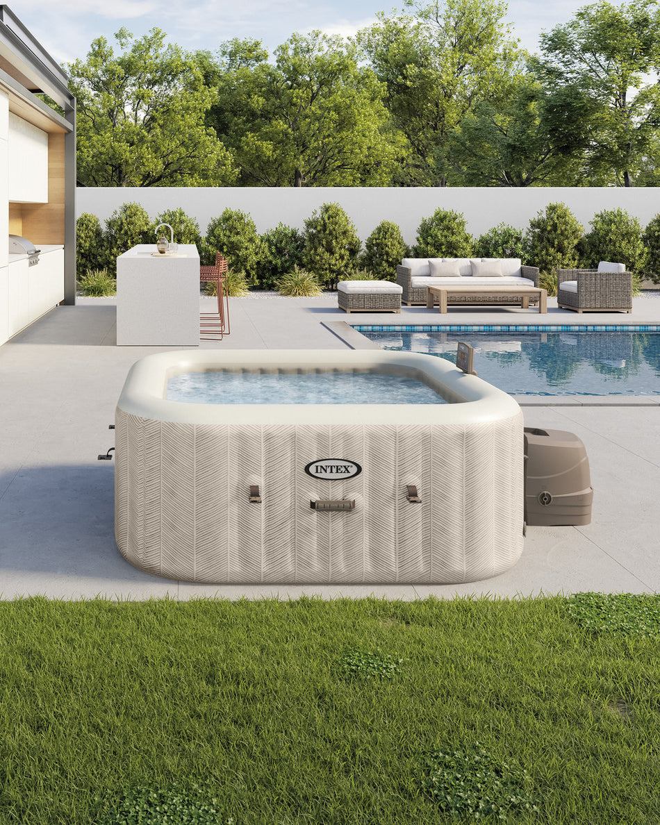 Spa gonflable PureSpa Chevron Deluxe - 4 personnes