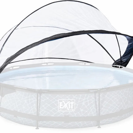 EXIT Auvent de piscine rond 360 cm - universel