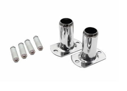 W'eau RVS Verankeringsset zwembadtrap - AISI 304