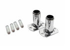 W'eau RVS Verankeringsset zwembadtrap - AISI 304