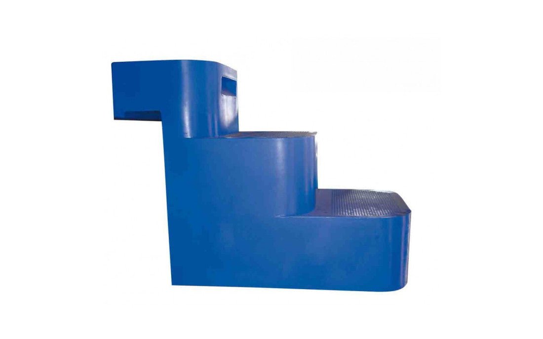 3 treden trap voor honden - Azzura Pool