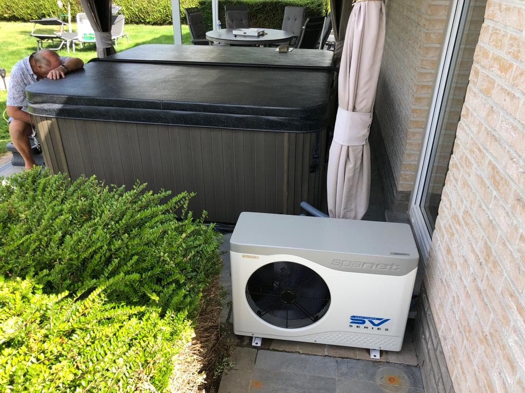 Wärmepumpe Spanet 8,8 kW für Spas und Schwimmbäder