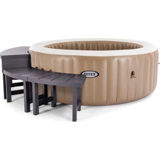 4 Intex Spa Bijzettafels ( 2 laag en 2 hoog ) - Azzura Pool