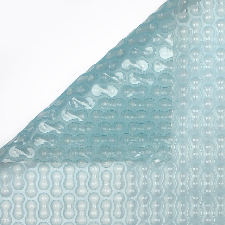 Bâche de piscine papier bulle Bleu clair pour piscine rectangulaire 900 cm x 400 cm
